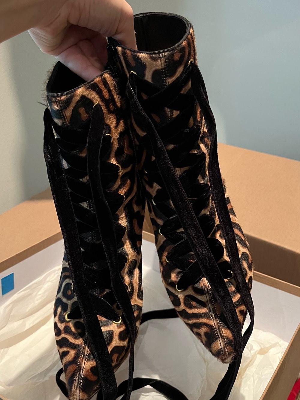 Leopard Print Ponyhair Louboutins - Picture 4 of 6
